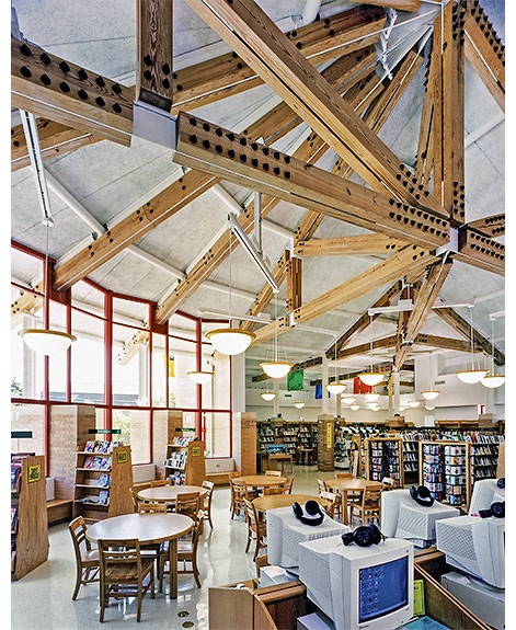 Flitch plate post and beam library