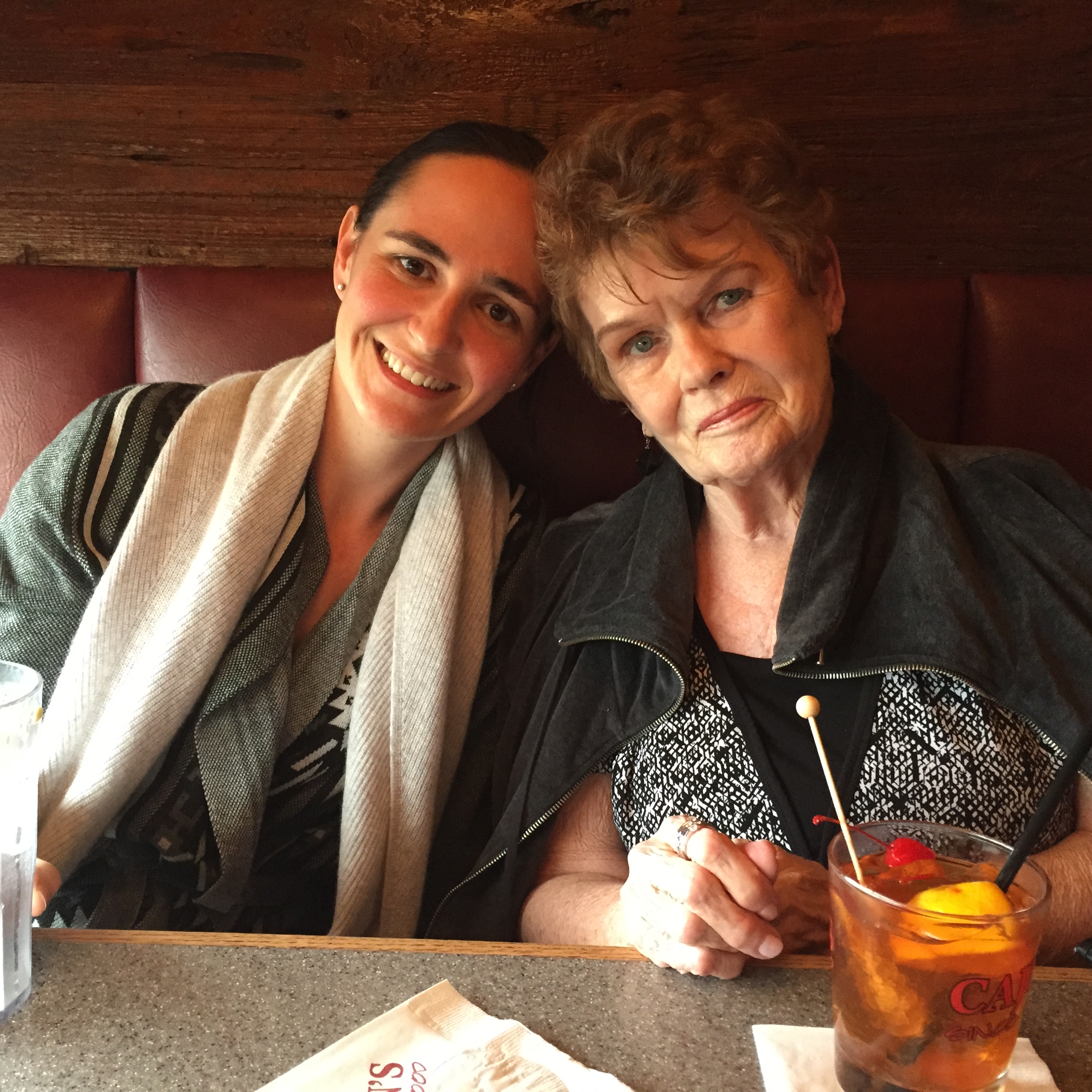 The day I told Gramma that I was pregnant.