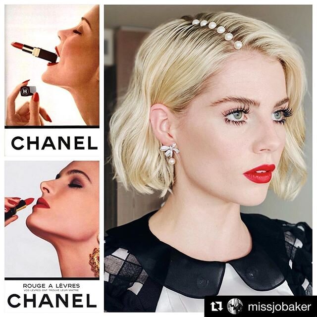 #Repost @missjobaker
・・・
L U C Y &bull; B O Y N T O N 🇬🇧
Vintage Chanel power play.... for #lucyboynton #oscars2020 !! With this floor length @chanelofficial gown I wanted to bring a feeling of #allchaneleverything to this look!! Nothing says @chan