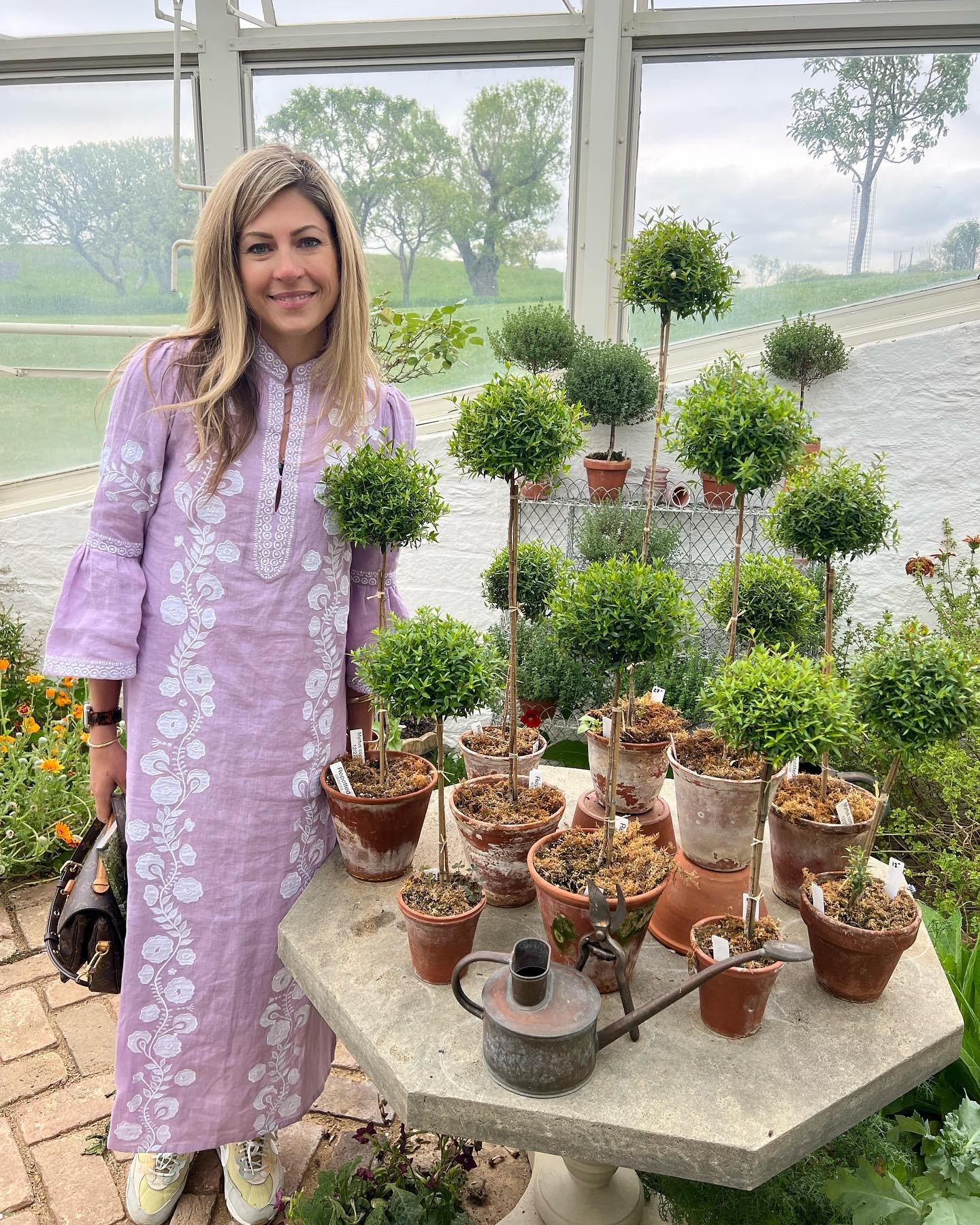 Amazing day seeking inspiration at Bunny Mellon&rsquo;s Oak Spring for Garden Week. 🌳 Her eye for beauty is evident in every little detail of her property and the @oakspringfoundation is flourishing. We finished the day @naturecomposed to bring home