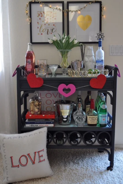 Decorating for Valentine's Day