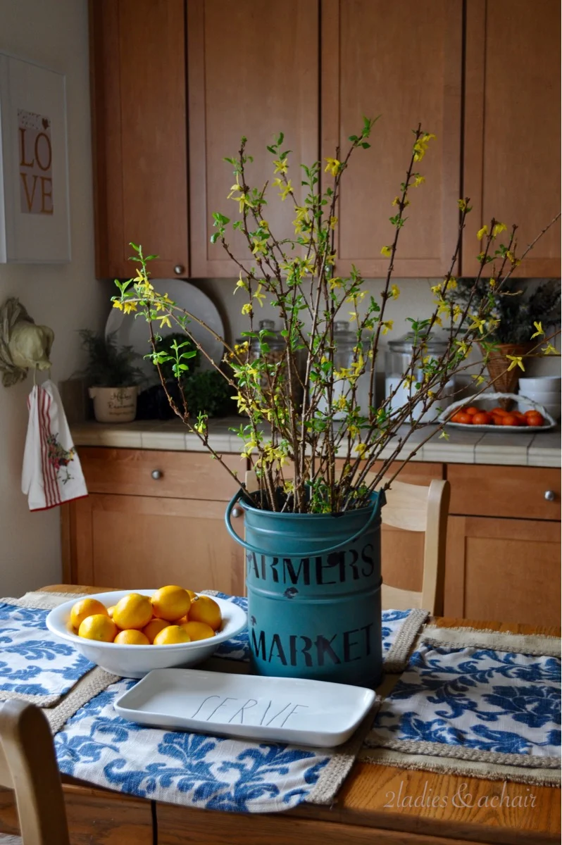 Adding Color to the Kitchen...