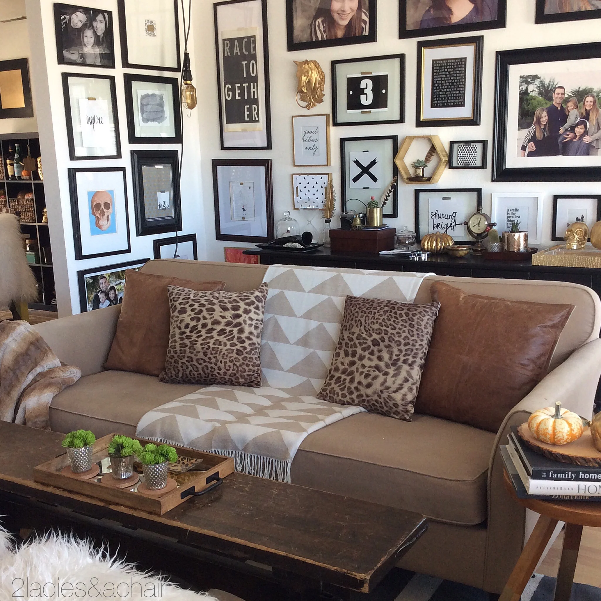 Sofa and Wall Gallery