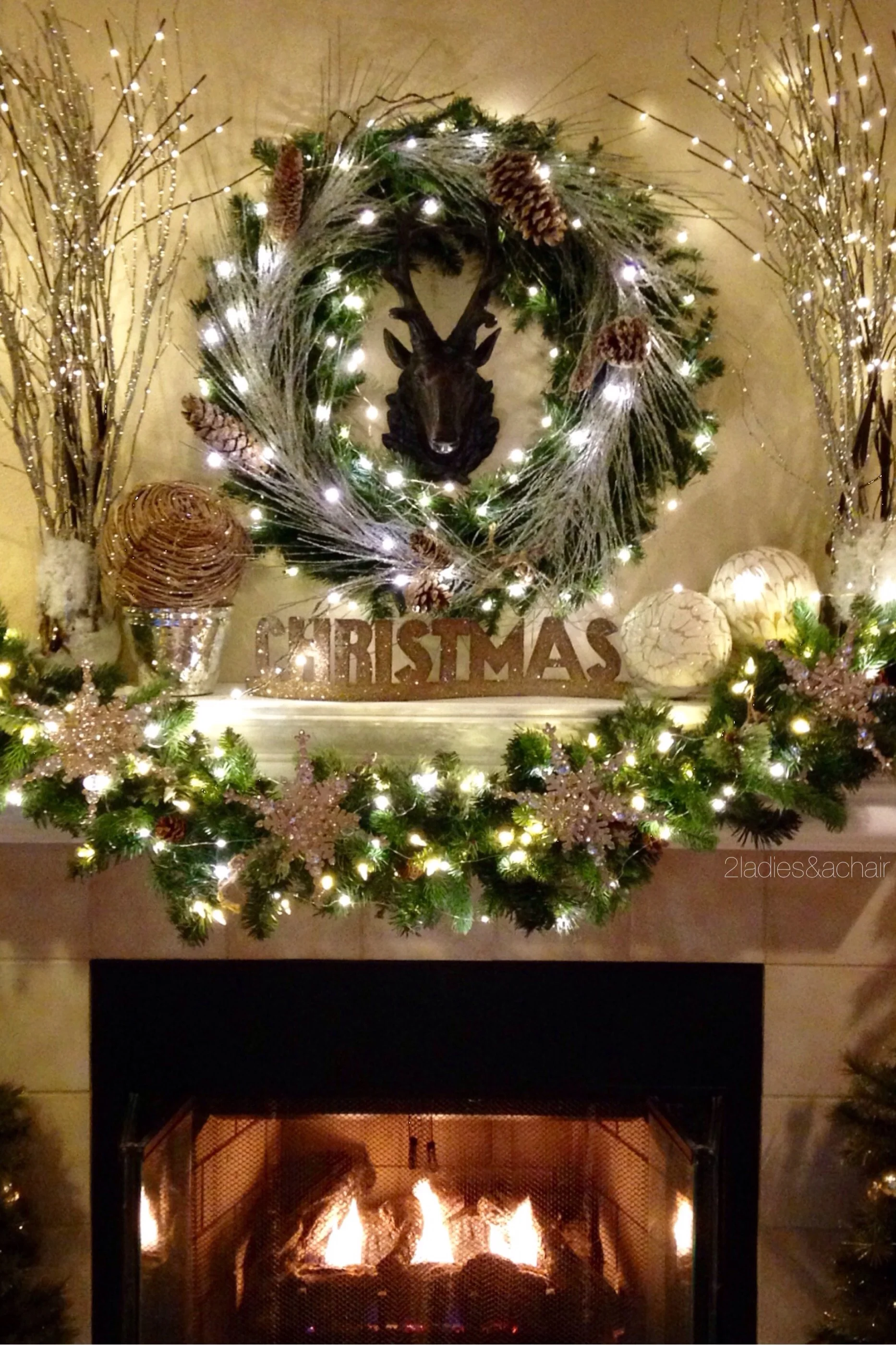 Christmas Mantel