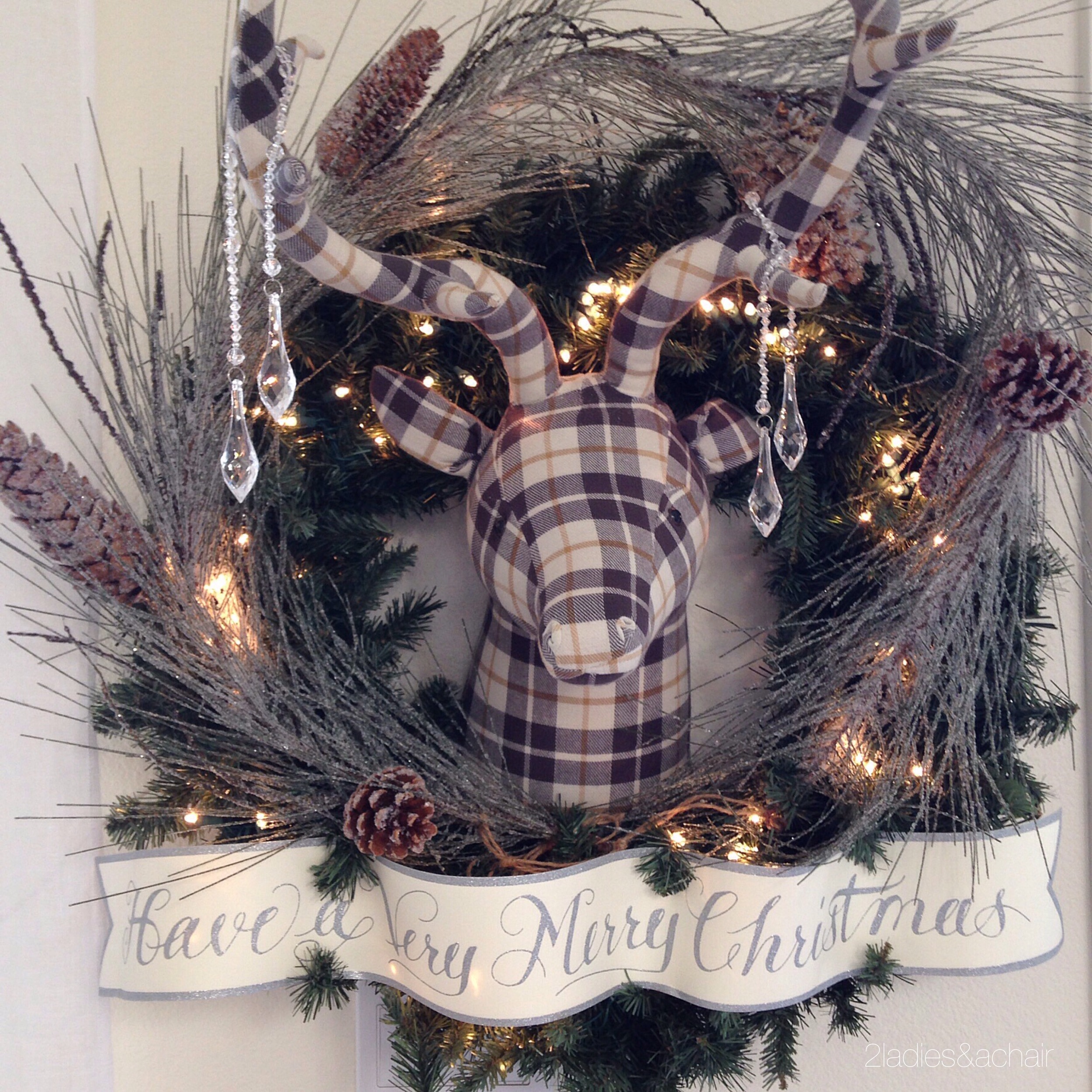 christmas home tour target deer.JPG