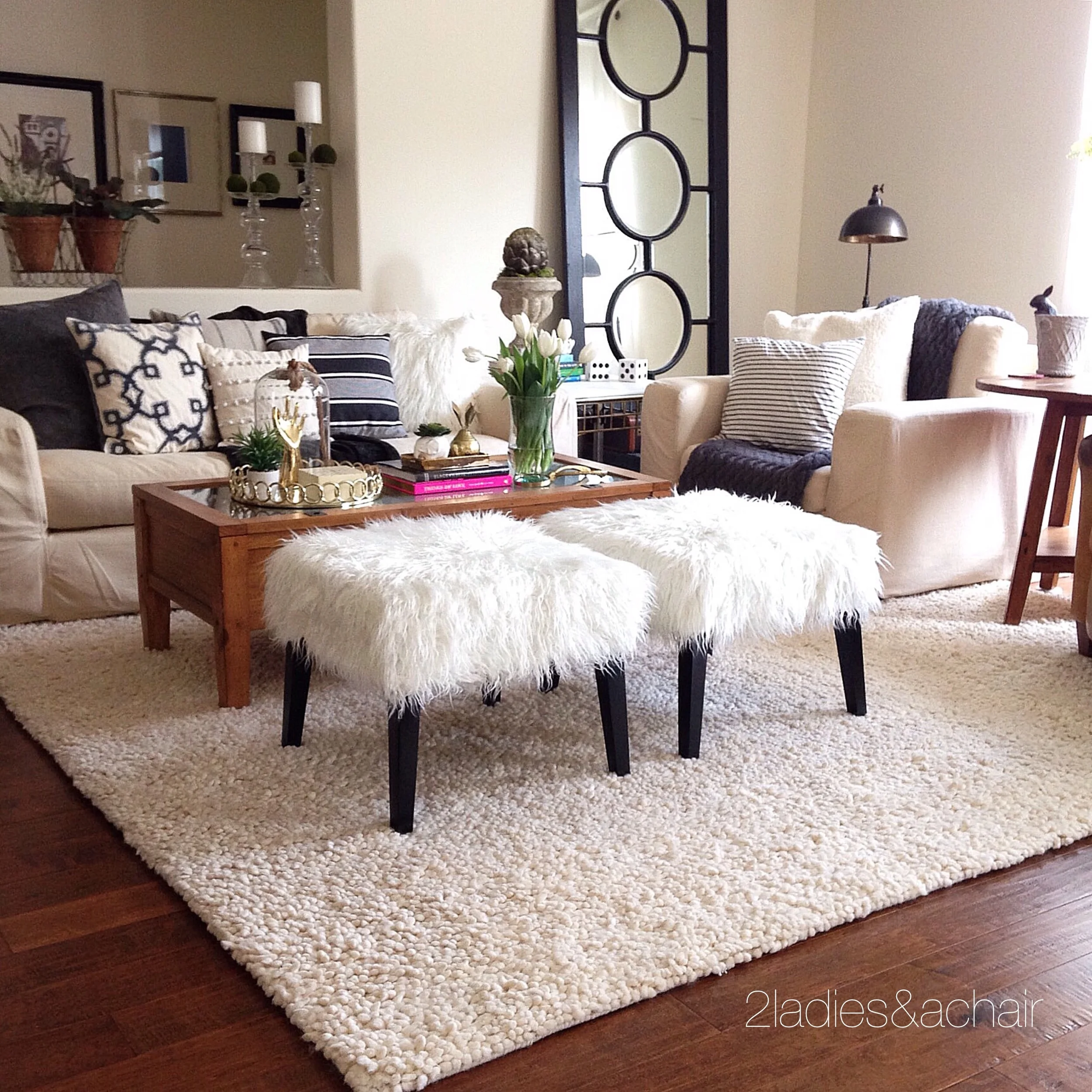 2 Ladies' Review Rug Pads
