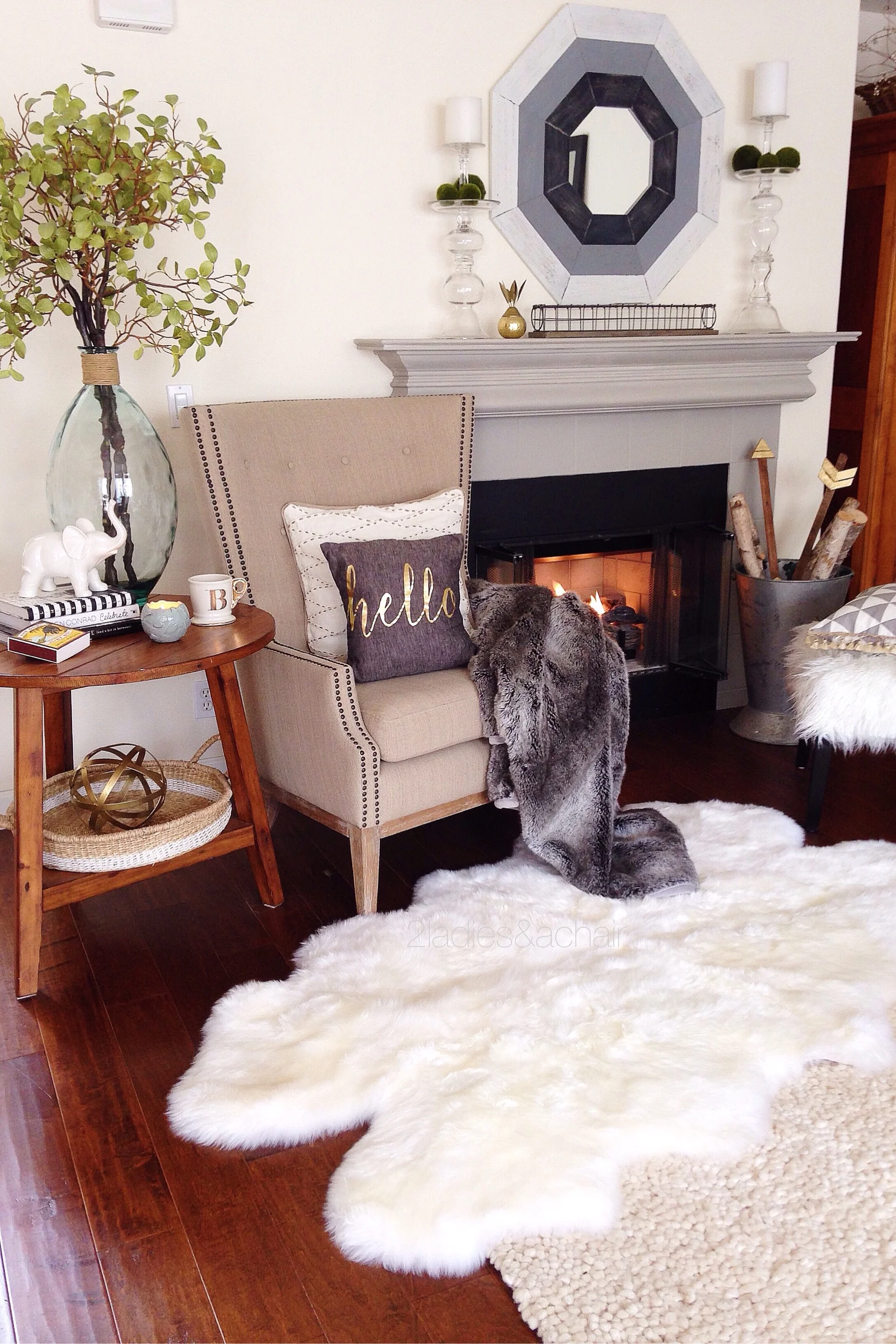 Cozy Fireplace