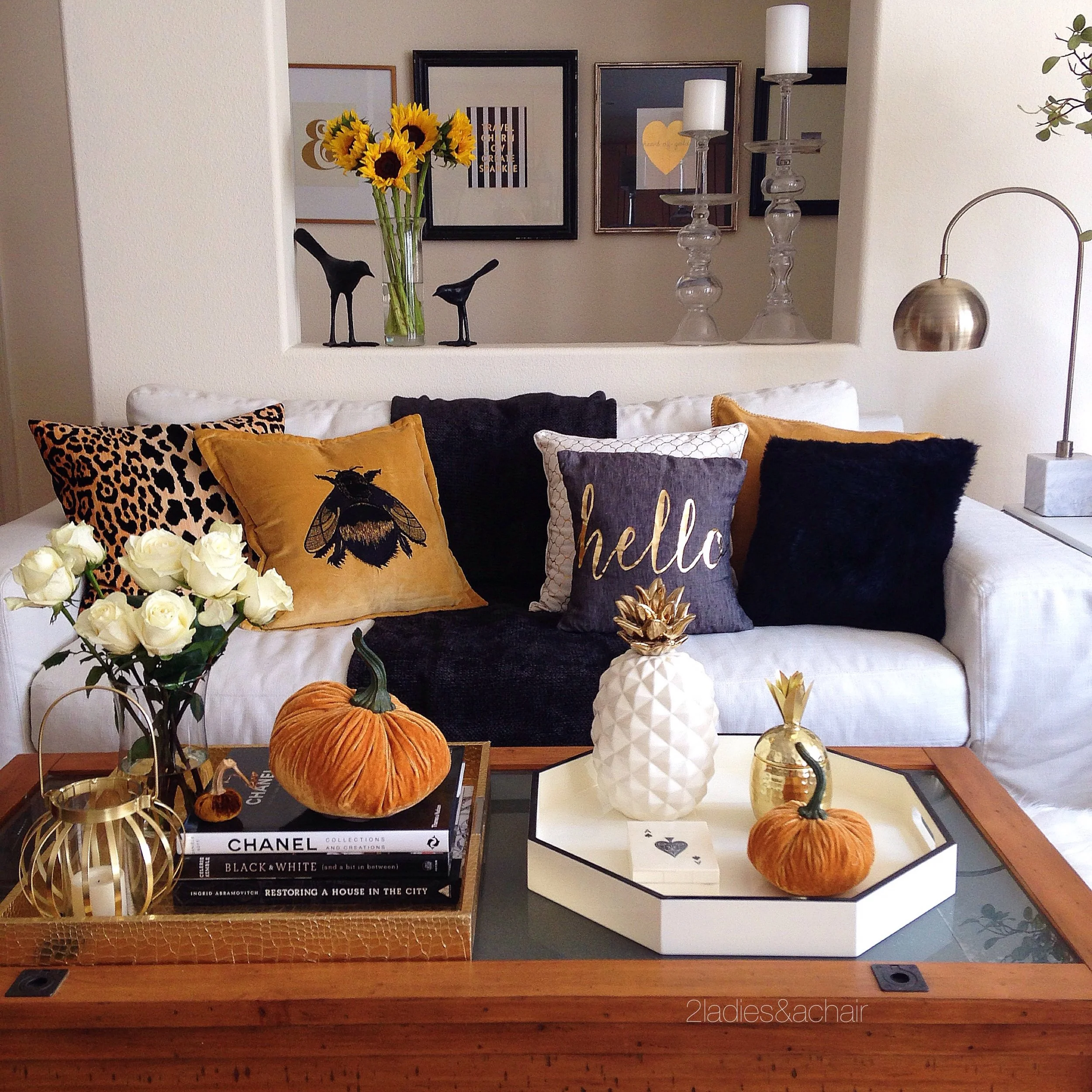 Fall Home Tour: 2 Ladies & A Chair