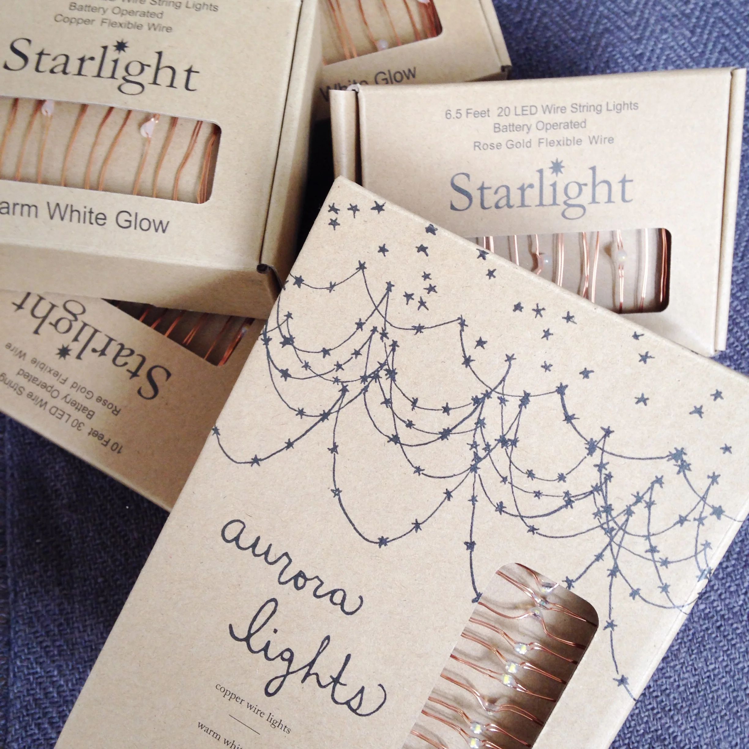 These fairy lights are fabulous to use when decorating.