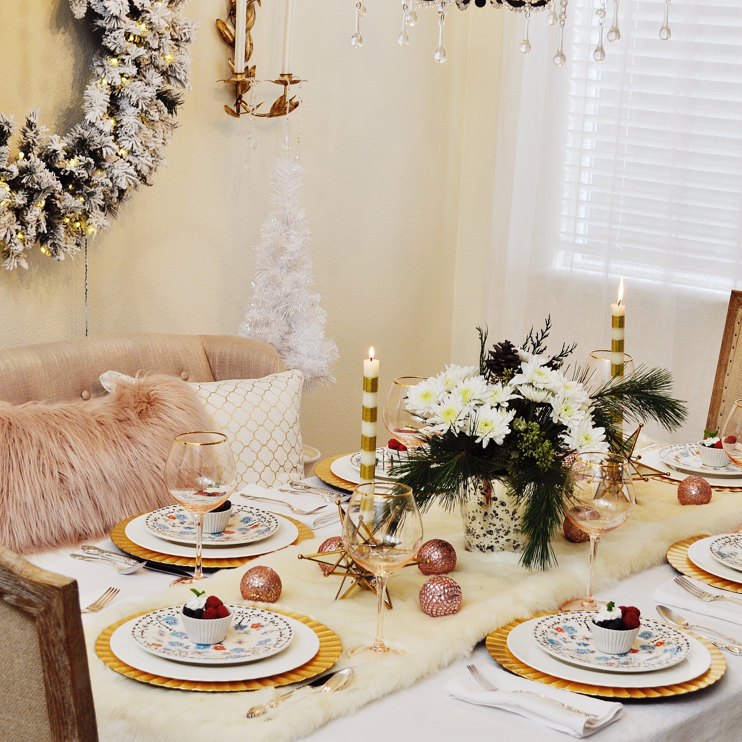 Seven Gorgeous Holiday Tablescape Ideas — 2 Ladies & A Chair
