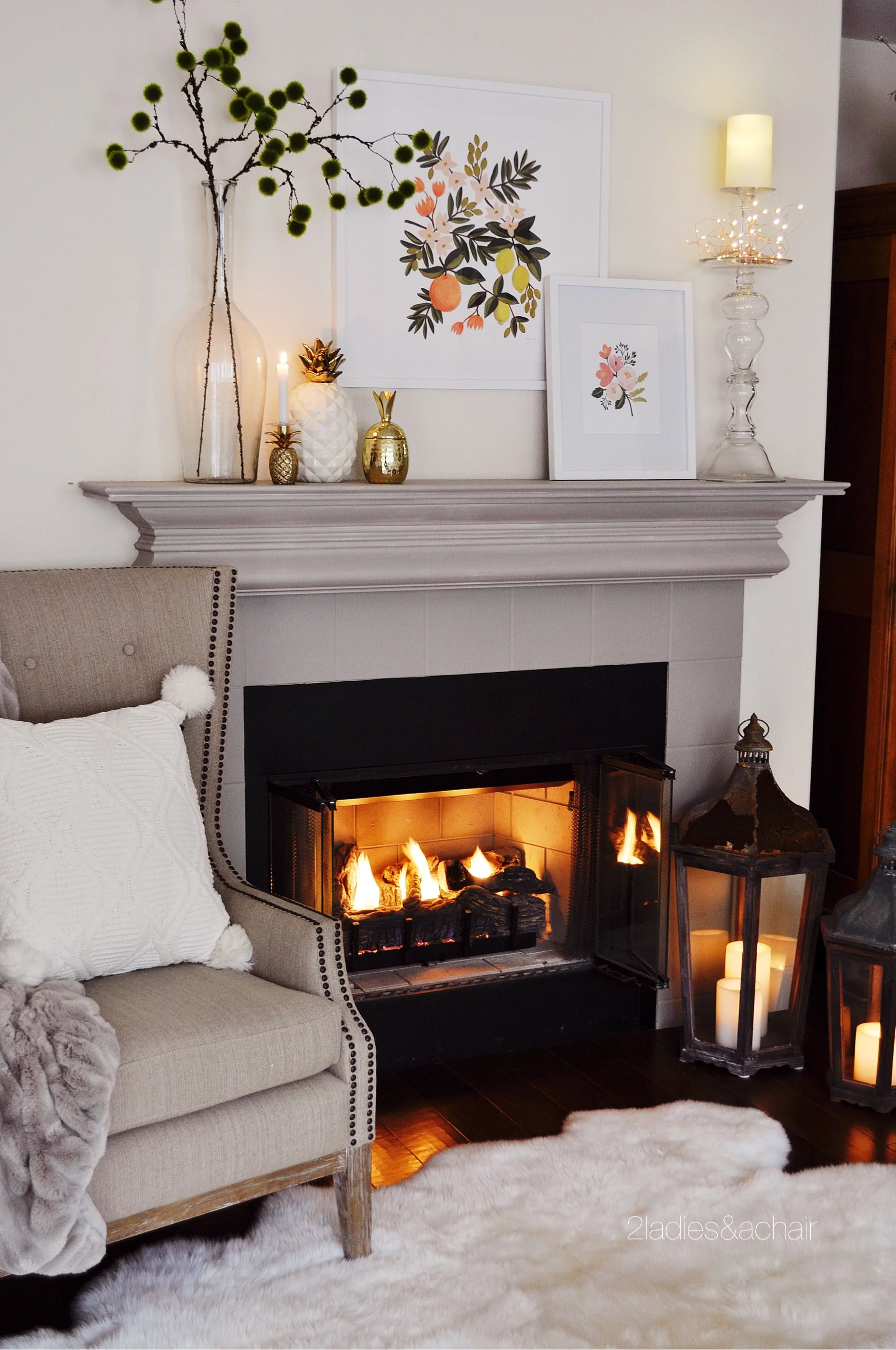 Light, Bright, and Cozy Decor Transitions from the Holiday Season