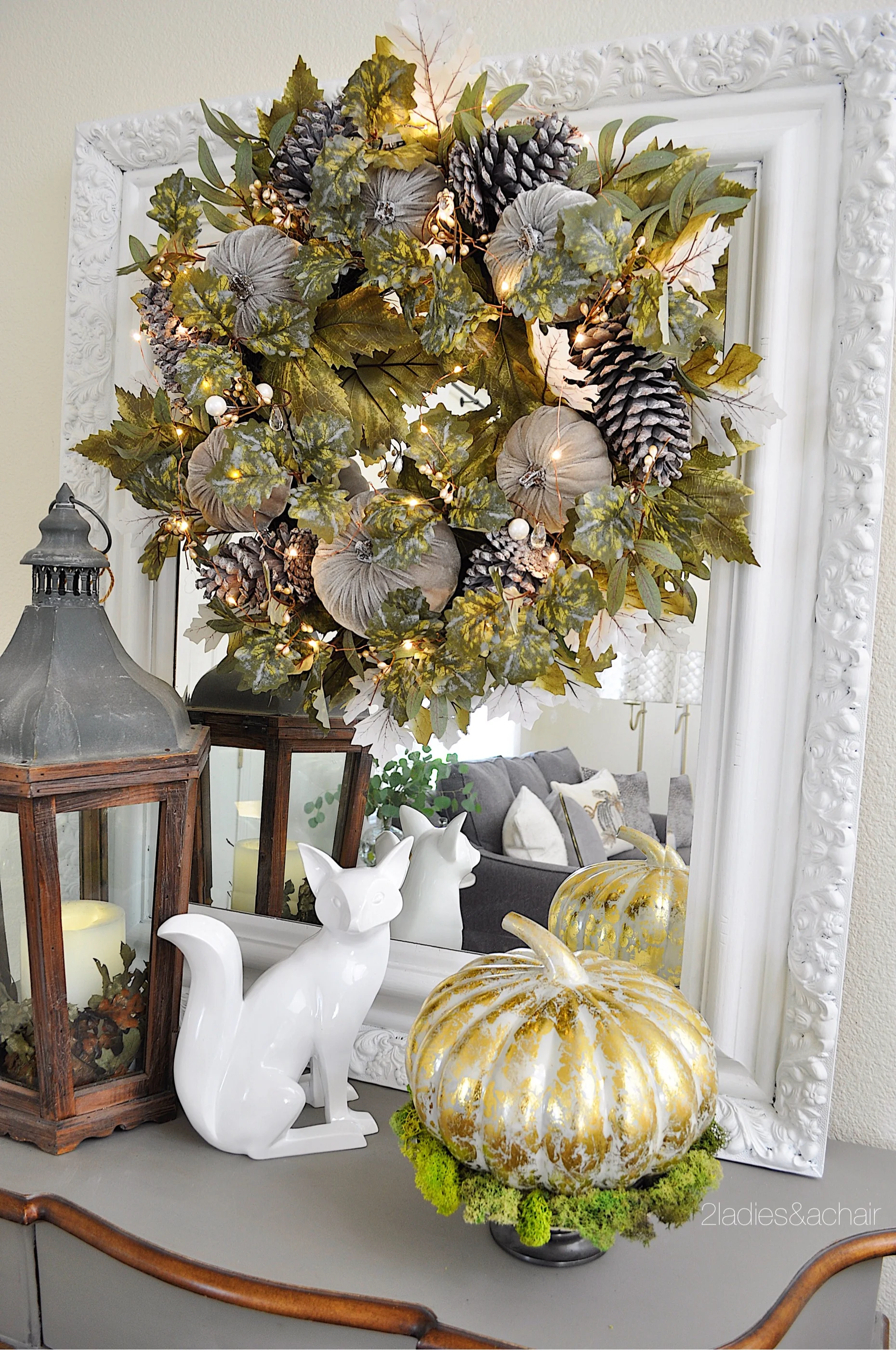 Decorate a Fall Entryway in 3 Easy Steps