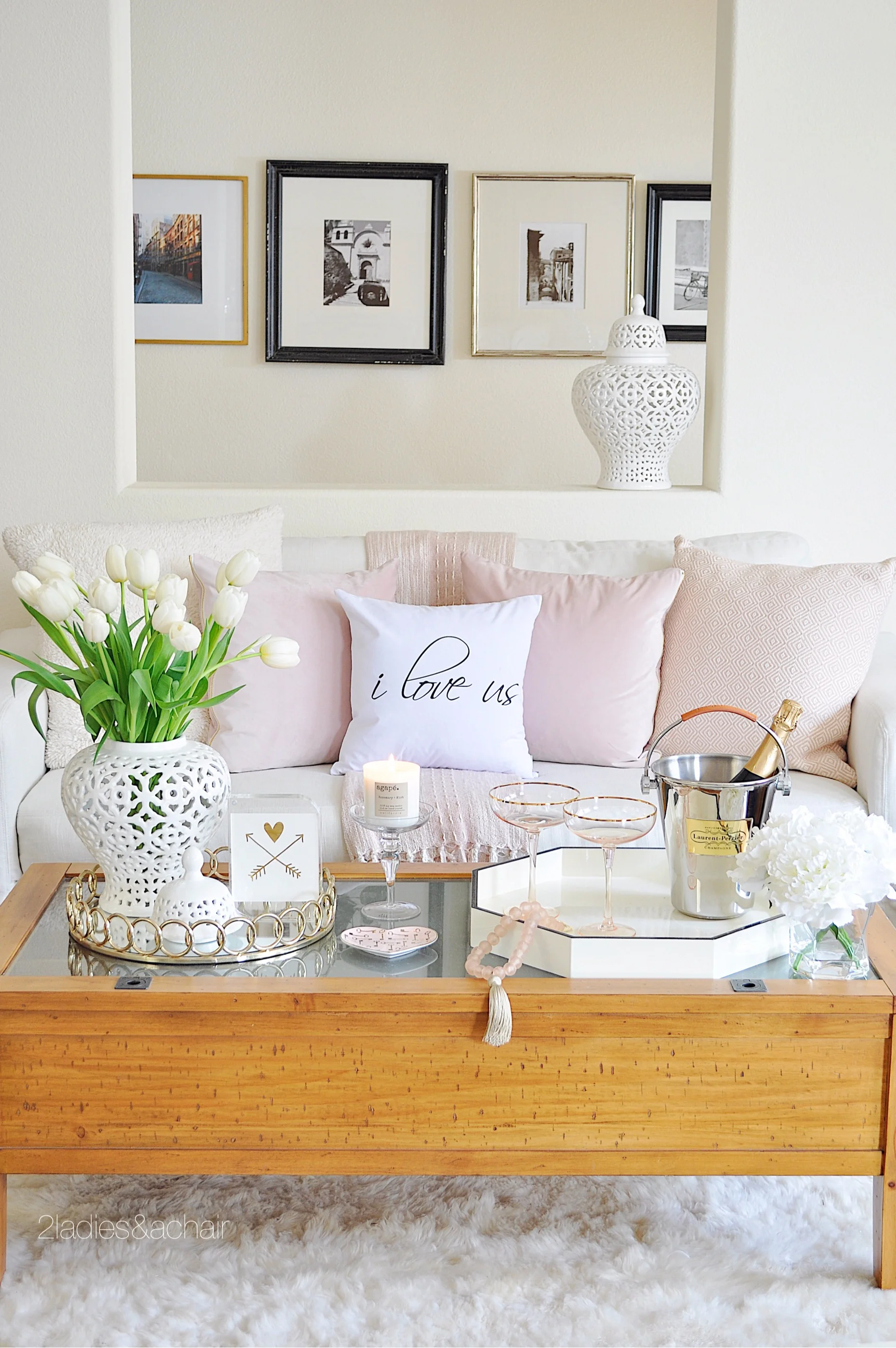 Tips For Creating A Romantic Valentine S Day Table 2 Ladies A Chair