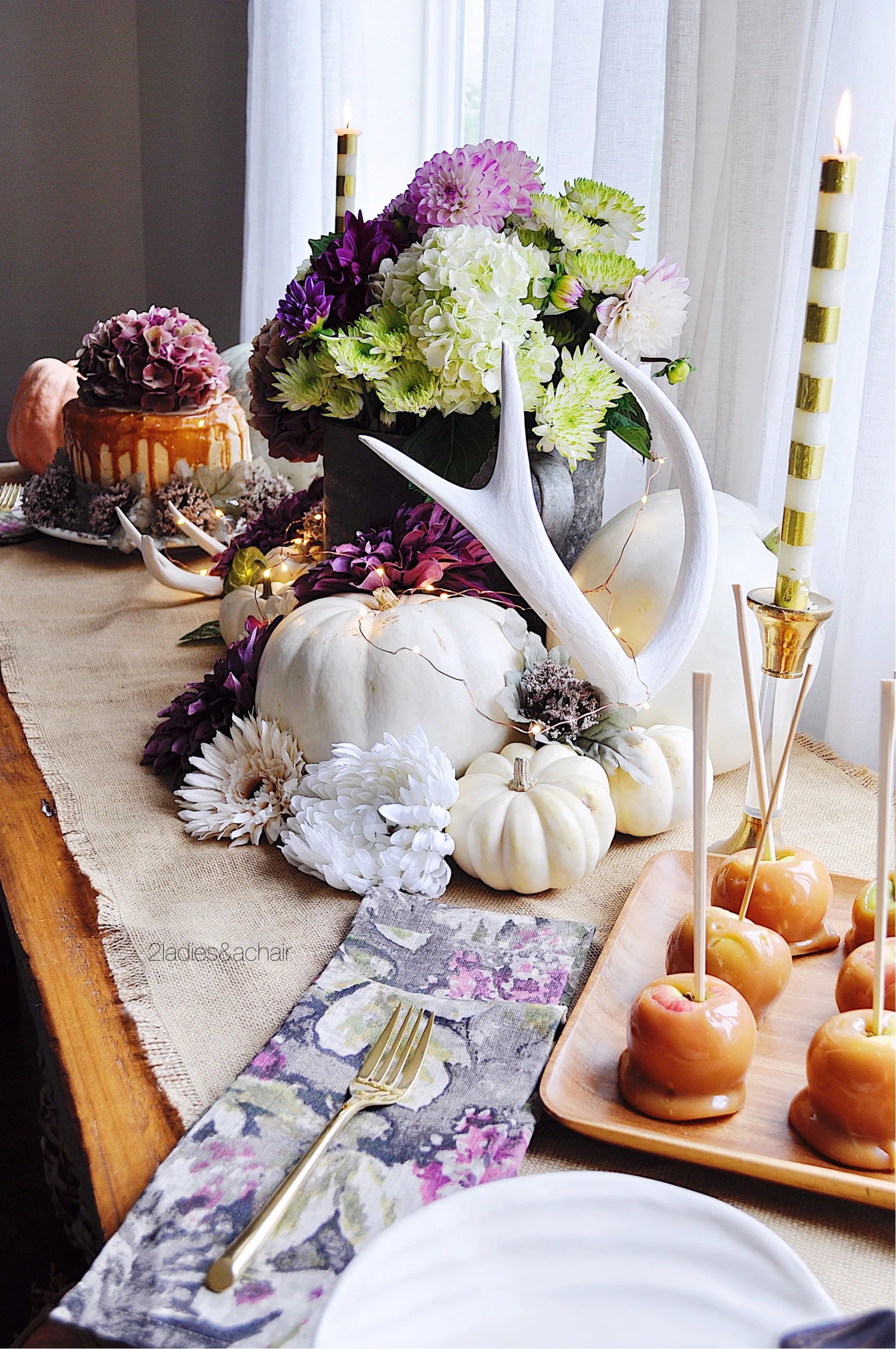 Decorating Ideas For A Fall Buffet Table