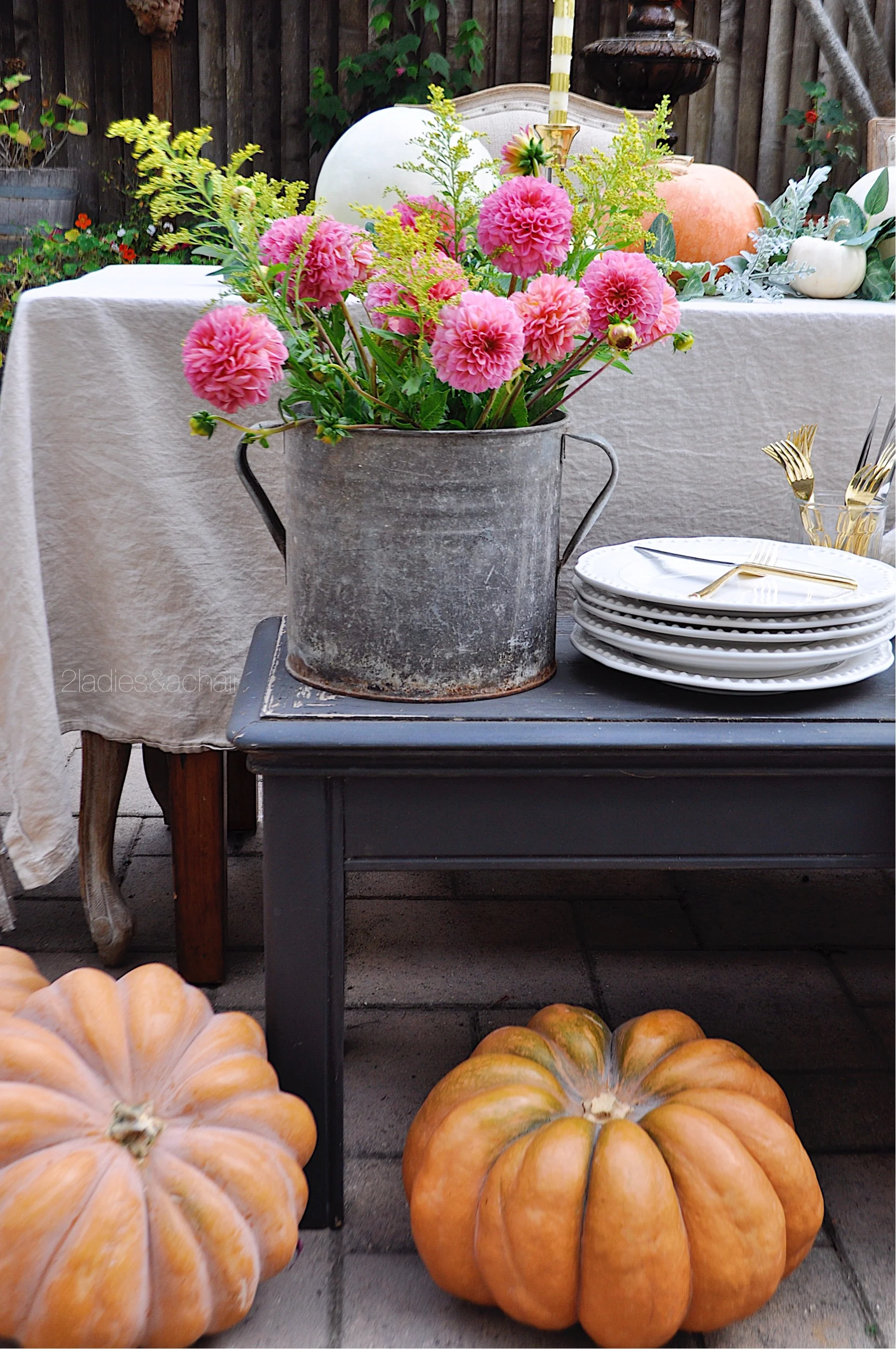 Fall Entertaining Outdoors