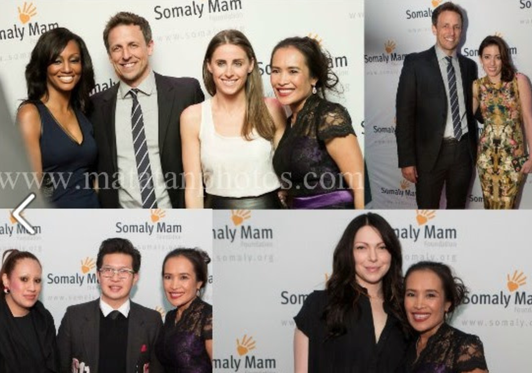 Veronica Ibarra + Peter Yip for Somaly Mam Art Auction
