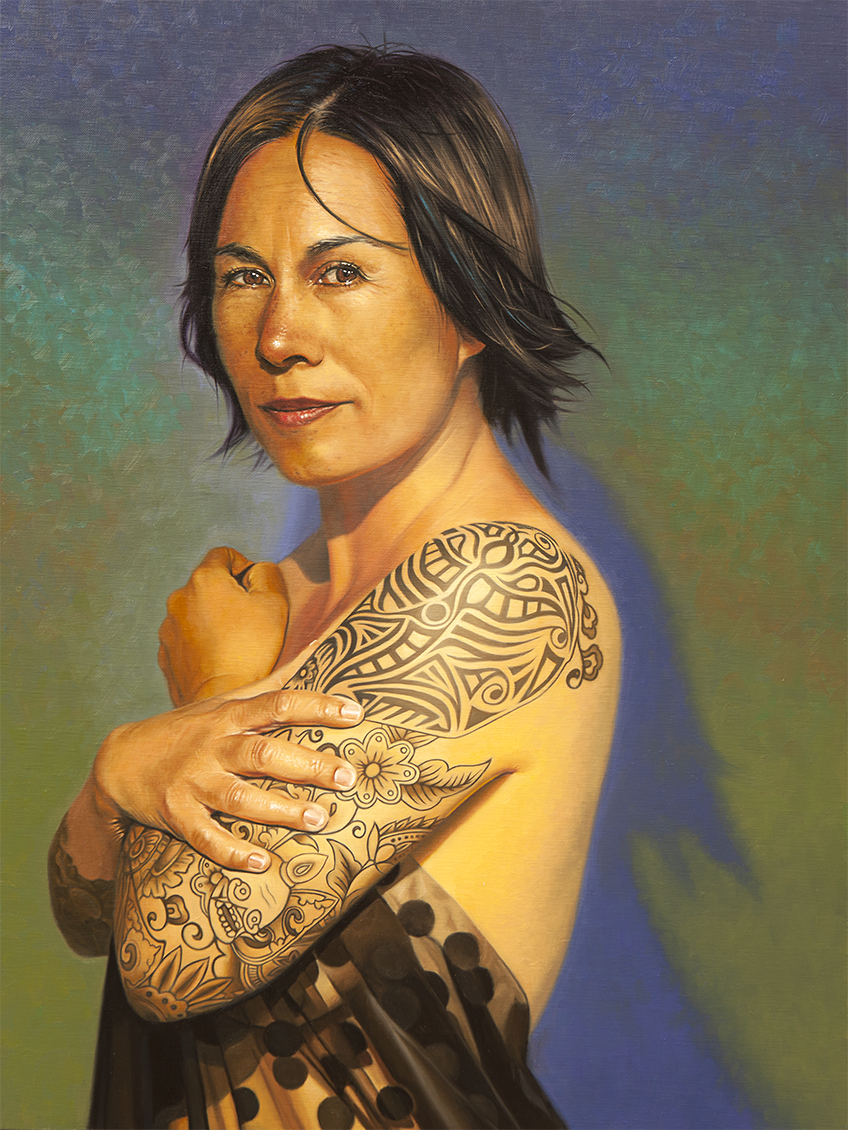The Power of Vulnerability , 24x18, Oil on linen, 2019