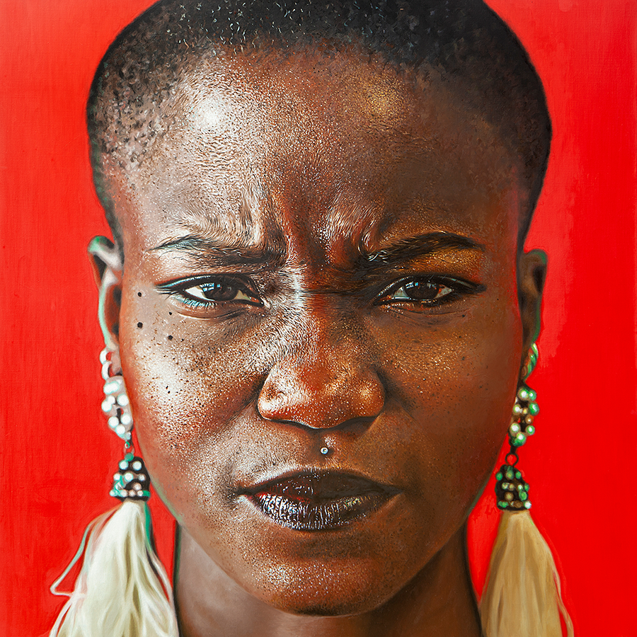 Try and Stop Me , 2019, Oil on linen, 24”x24”. Available