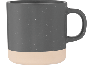 16 oz. Glossy Speckled Ceramic Mason Jar Coffee Mugs