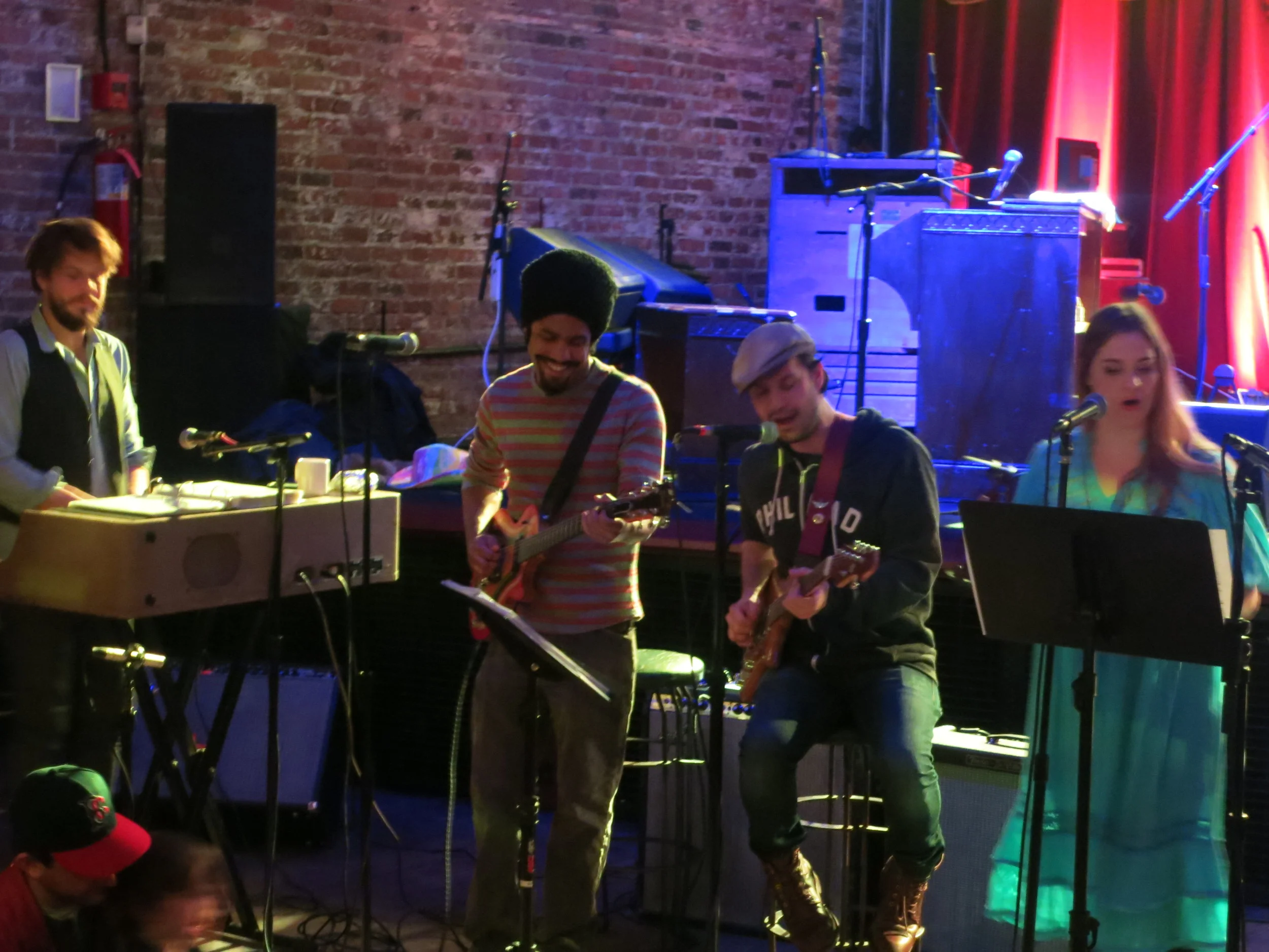 Tash Neal from London Souls sitting in with Joe Russo's Almost Dead. Photo by Rob Striem