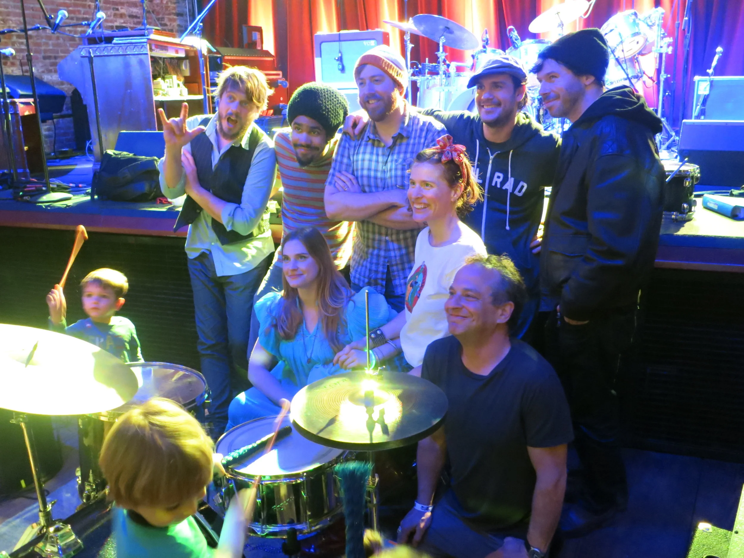 The RRPH band with Joe Russo's Almost Dead. Photo by Rob Striem