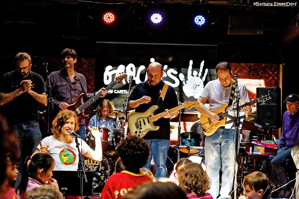 Stella Blue's Band with Devlin. Photo by Barabara Elmendorf