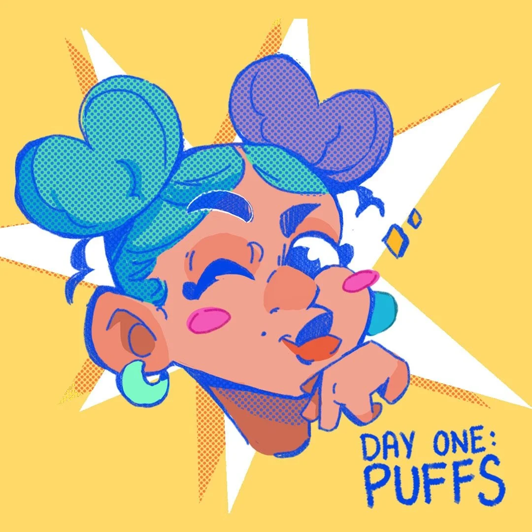 DAY ONE: PUFFS (a new favorite hair style for me)

I remember the crown act challenge a few years back and how much fun that was so I&rsquo;m bringing the vibes back to make some fun insta posts while posting more regularly.
 Feel free to join me! Ju