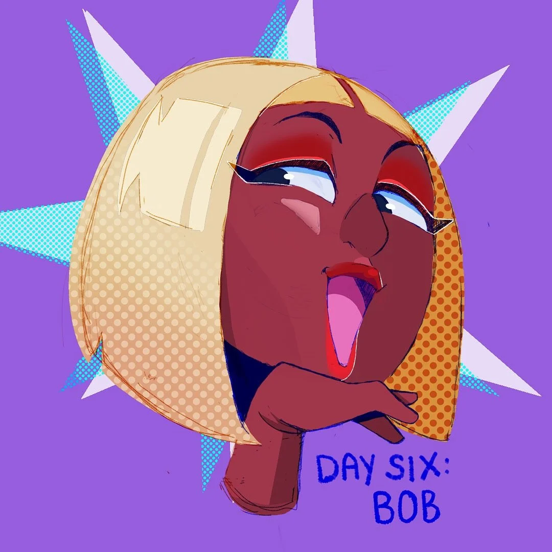 DAY 6: Slick Bob
It&rsquo;s giving corporate auntie. It&rsquo;s giving, no kids just vacay. It&rsquo;s giving no stress and you&rsquo;re mad.
 
@art.of.seefah 
#art #illustration #digitalart #blackgirlartist #blackgirlhairstyles #hairday #characterde