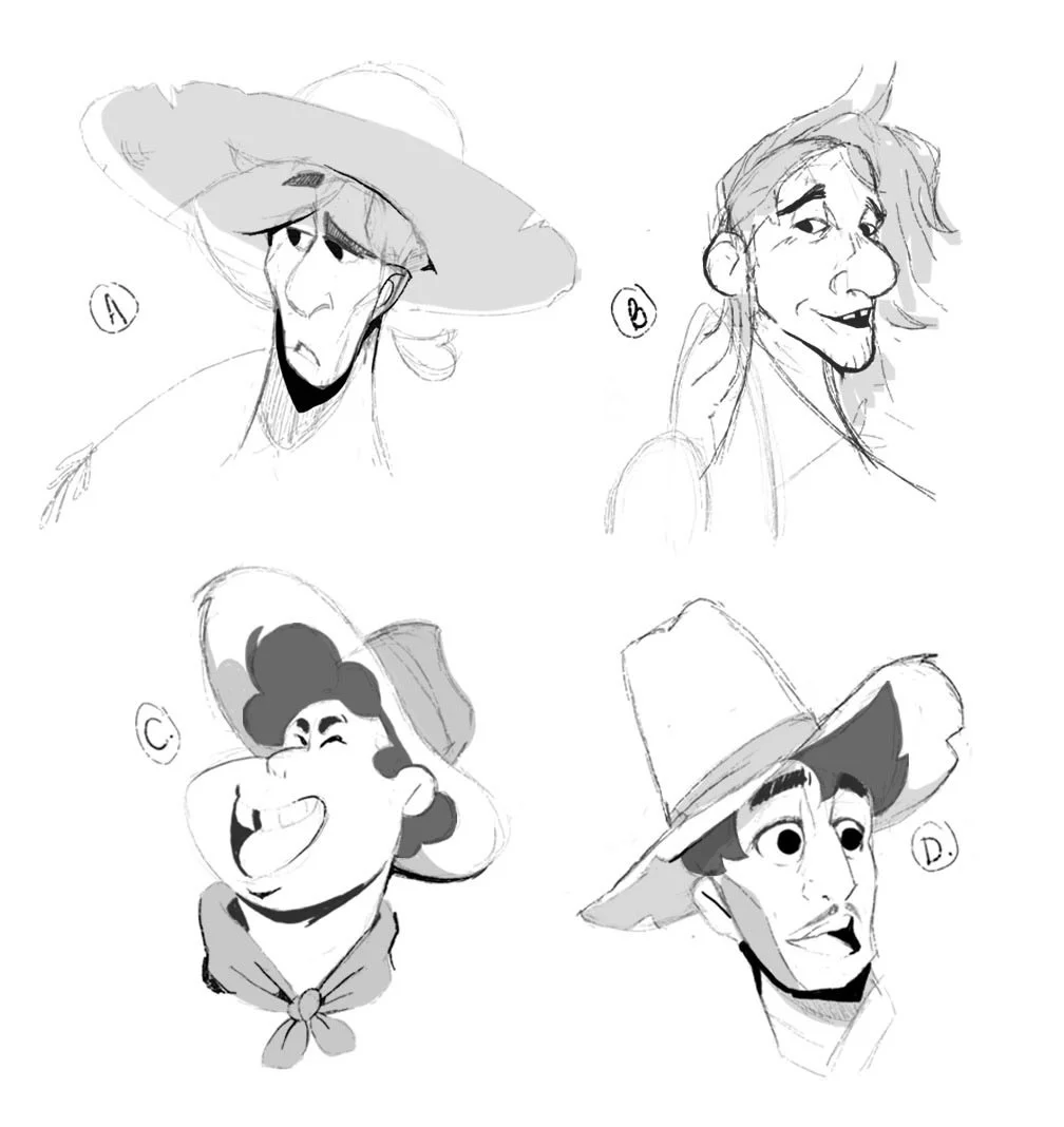 I was exploring some ideas for a farmer who lives on a farm with tyrannical chickens. It was fun imagining the dynamics. #art #characterdesign #conceptartist #sketch