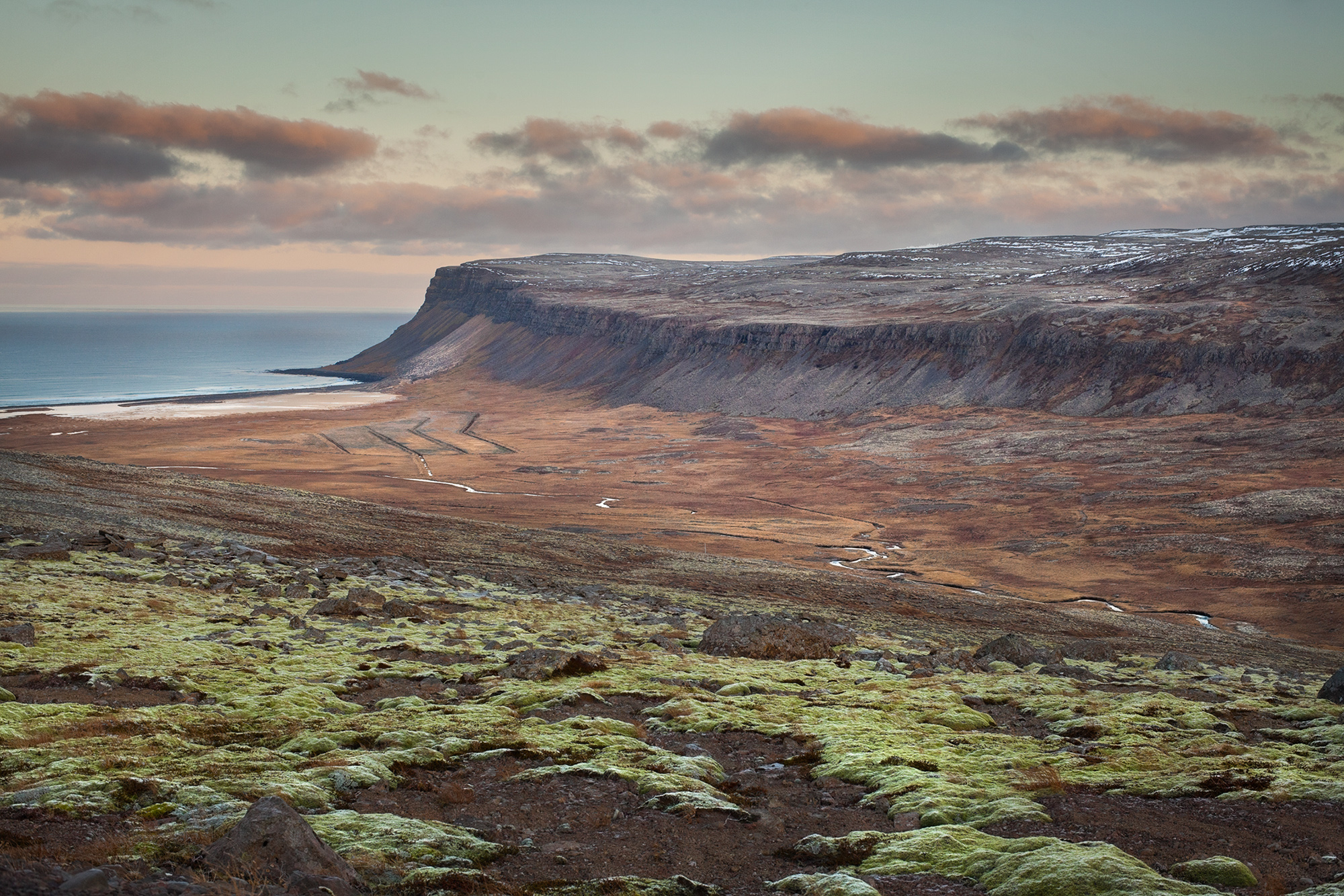 Sunset at Breiðavík in Iceland © 2014 Heather McGrath
