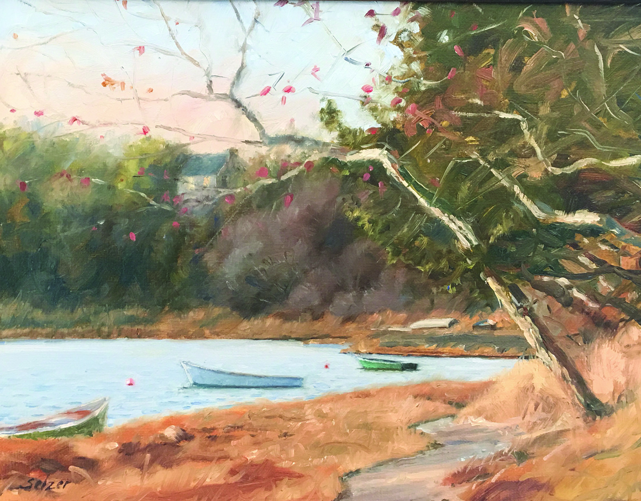 Mill Pond, Orleans 12 x 16 Oil $1000