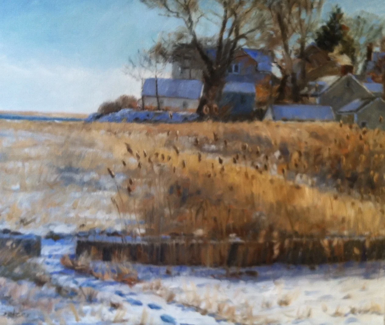 Winter Walk 20 x 24 Oil $2400
