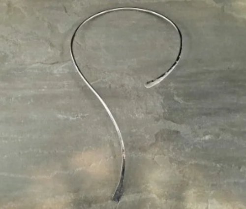 SQ Necklace in Sterling / $125
