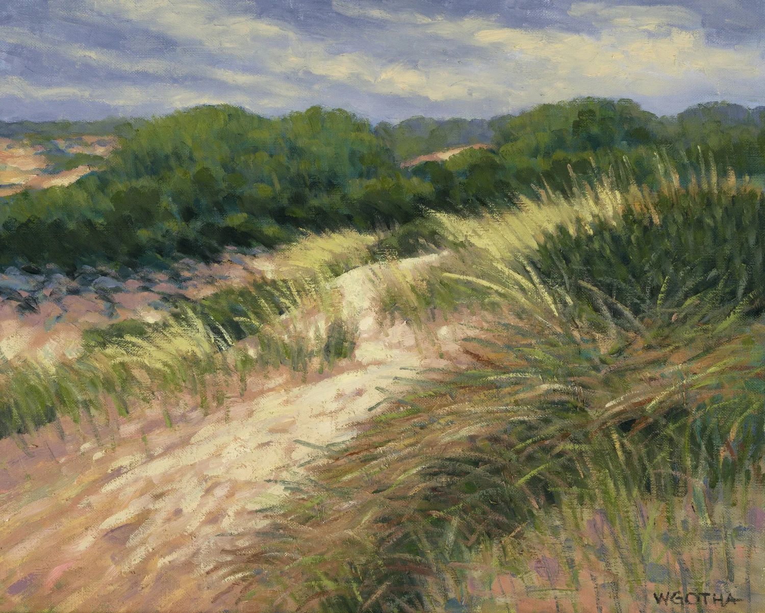 Dunes at Chapin’s, Dennis 16x20 Oil / $1650