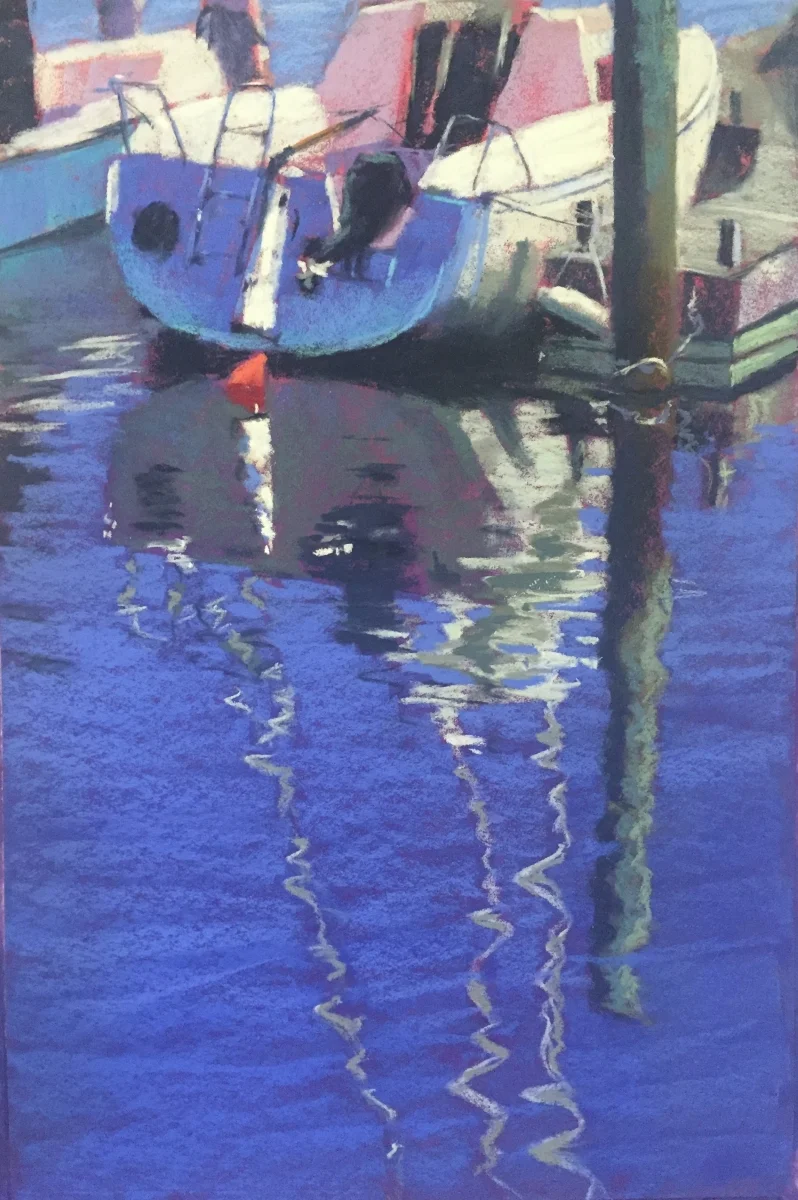 Rudder 18 x 12 Pastel by Dave KapHammer $875