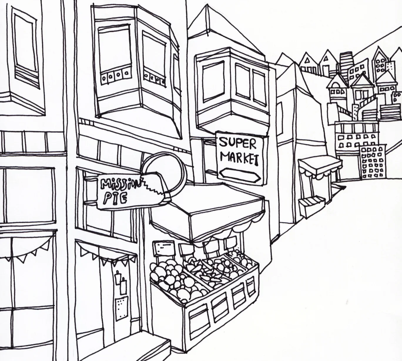 Drawing San Francisco 4