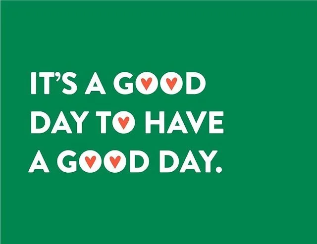 IT&rsquo;S A GOOD DAY TO HAVE A GOOD DAY. ❤️ One of the new HAPPY MAIL postcard designs in the shop. Free shipping on orders over $35 // confetti in every package // lots of designs to&nbsp;connect with the people you love. ❤️