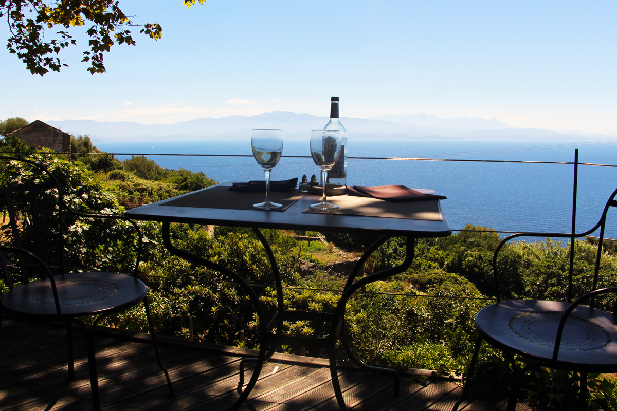 Corse 4 Bars Restaurants Typiques Avec Une Vue
