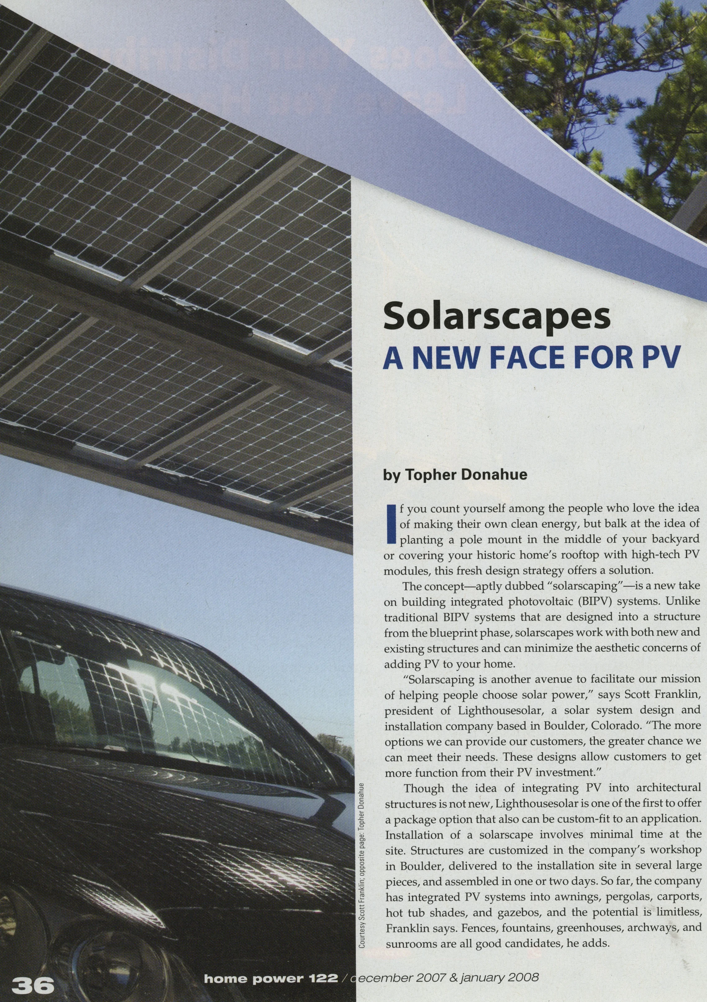 Home Power Magazine, January 2008