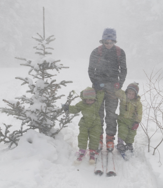 Ski touring can get miserable quickly - be ready for anything and don't get too far from the car.