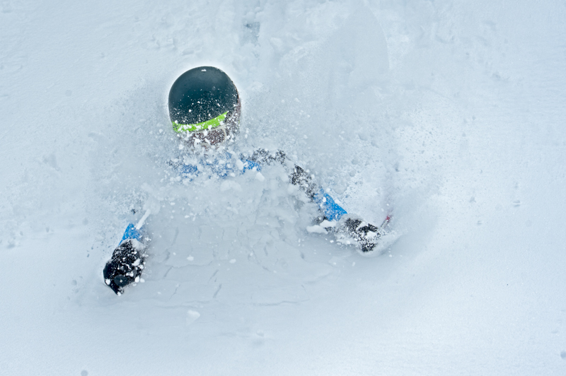 Get a face shot like this when you're 8 years old, and you'll never look at skiing the same. This was on a 10 foot tall steep section on a longer mellow hill.
