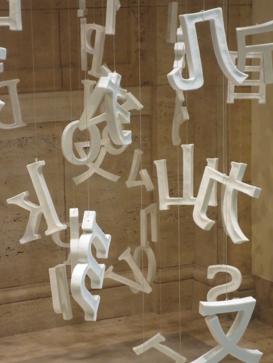 "Collected Letters" (2016), by Liu Jianhua. Asian Art Museum, San Francisco, California.