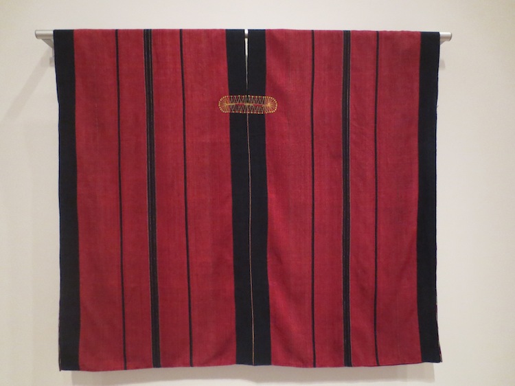 Woman's tunic (phyang) of cotton and silk, ca. 1900. Burma, Asho Chin people.