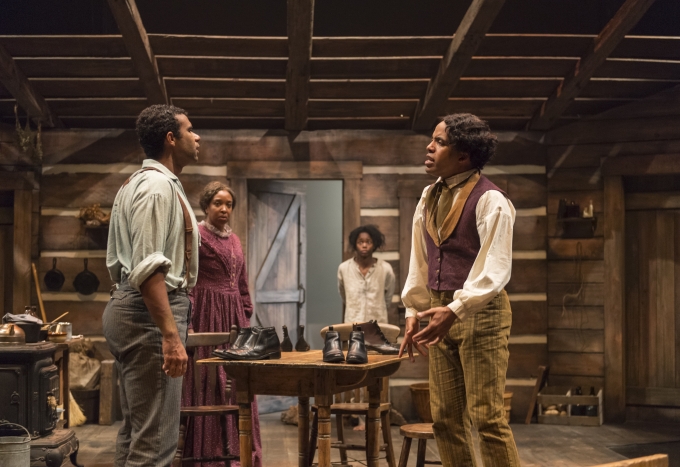 "Safe House." Aurora Theatre, Berkeley. Photo by David Allen. Source: https://auroratheatre.org/