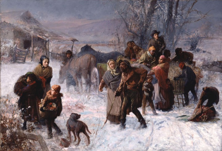 "The Underground Railroad" (1893), by Charles T. Webber. Cincinnati Art Museum. Source: https://commons.wikimedia.org/