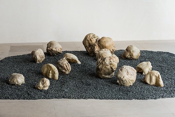 "Tumors Personified" (1971), by Alina Szapocznikow. Photo by Bartosz Górka. © 2016 Artists Rights Society (ARS), New York / ADAGP, Paris. Zachęta – National Gallery of Art, Warsaw, Poland.