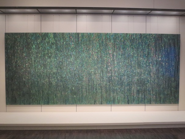 "1880-Summer-Forest-Gogh Series" (2007), by Kim Yousun. On loan from the National Museum of Modern and Contemporary Art, Korea.