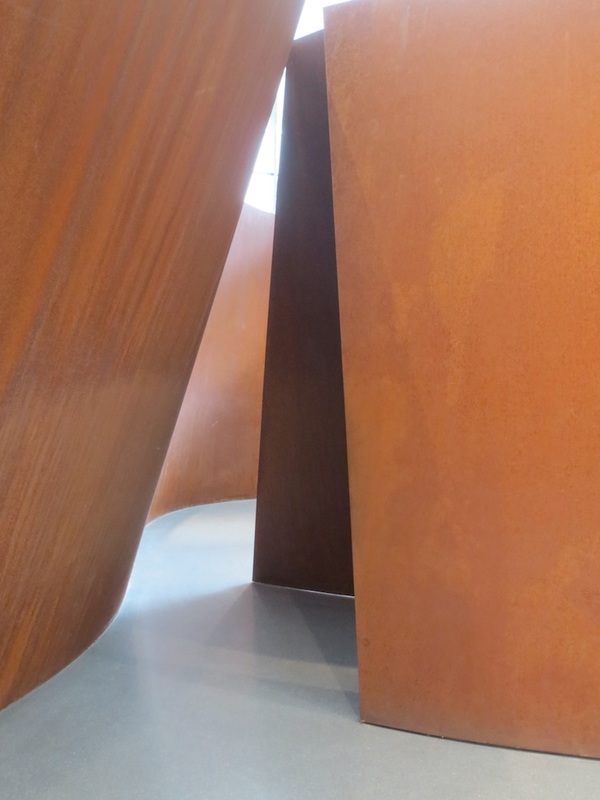 "Sequence" (2006), by Richard Serra. Floor 1, Museum of Modern Art, San Francisco.