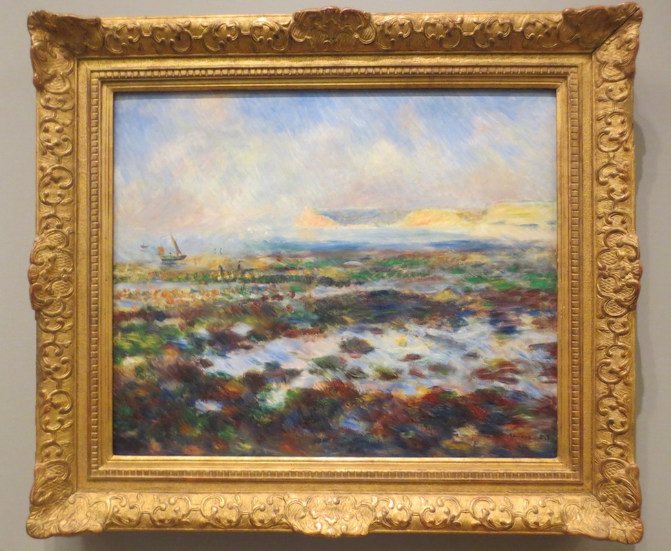 "Low Tide, Yport" (1883), by Pierre-Auguste Renoir. Clark Institute of Art, Williamstown, Massachusetts.