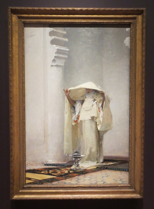 "Fumee d'ambre gris"(Smoke of Ambergris, 1880), by John Singer Sargent. The Clark Art Institute, Williamstown, MA.
